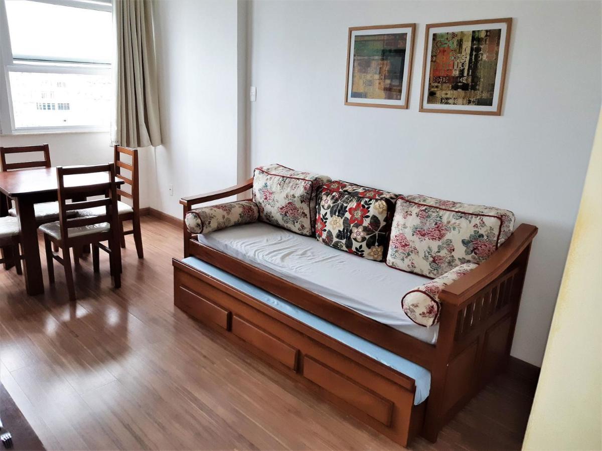 Rio De Janeiro, Copacabana Vista Mar Apartment Bagian luar foto
